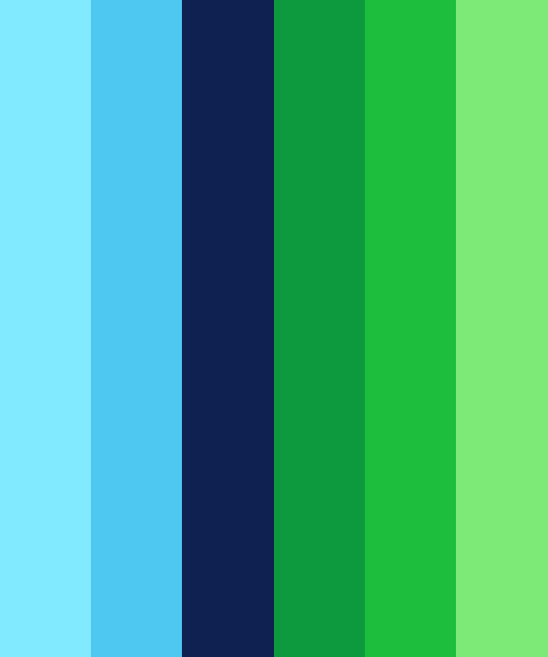 Blue And Green Color Scheme » Blue » SchemeColor.com