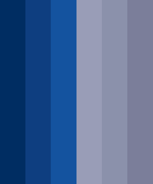 Deeply Cool Color Scheme » Blue » SchemeColor.com