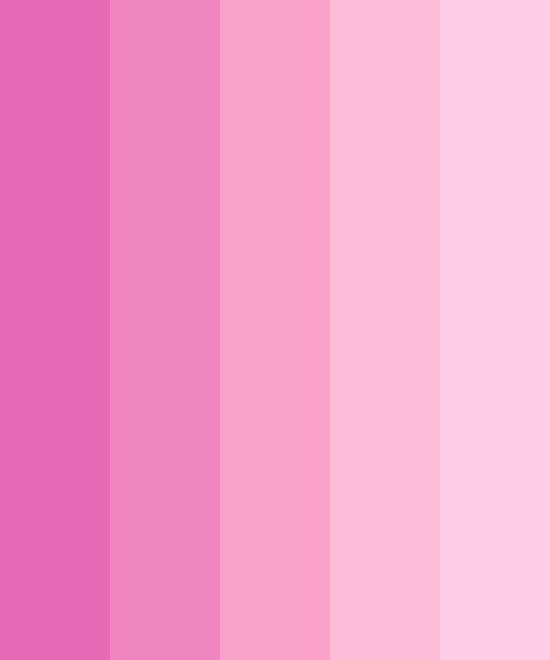 Оттенки розового цвета