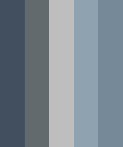 Gray Glacier Color Scheme » Blue » SchemeColor.com