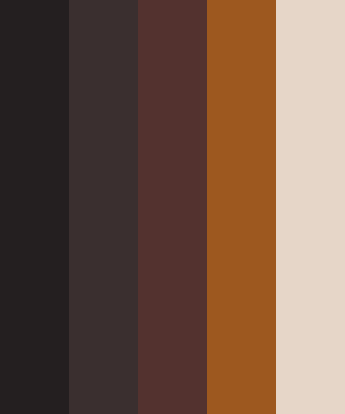 Shades of Espresso color #4E312D hex - ColorsWall