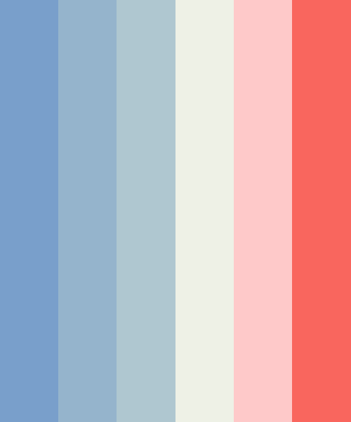 Pastel Blue And Red Color Scheme Blue Schemecolor Com