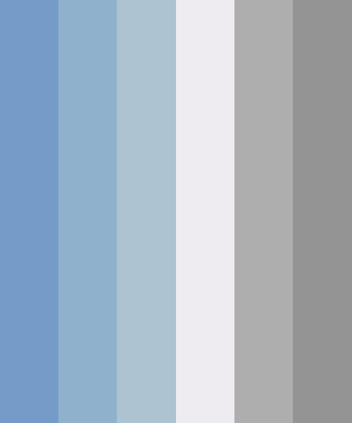 pastel shades of gray