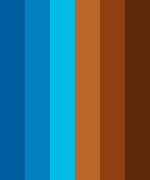 Blue & Brown Pastels Color Scheme » Blue » SchemeColor.com