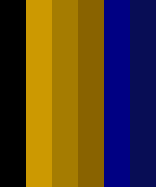 Navy Blue, Gold & Black Color Scheme » Black » SchemeColor.com