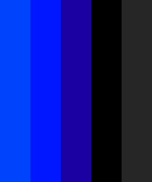 Neon Blue And Black Color Scheme Black Schemecolor Com - roblox logo in neon blue