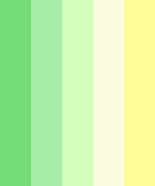 Pastel Green And Yellow Color Scheme Green Schemecolor Com