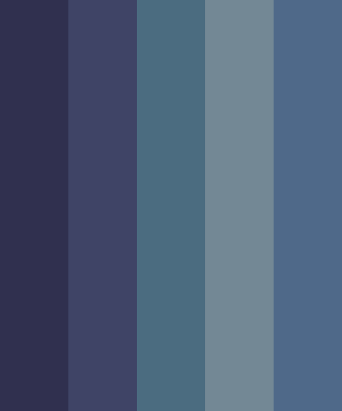 Winter Of 2020 Color Scheme » Blue » SchemeColor.com