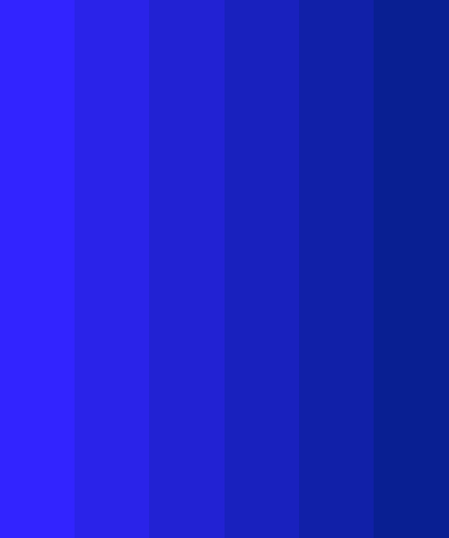Indigo Gradient Color Scheme » Blue »