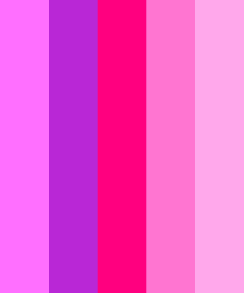 Pink Bright Neon Light Color Scheme » Bright »