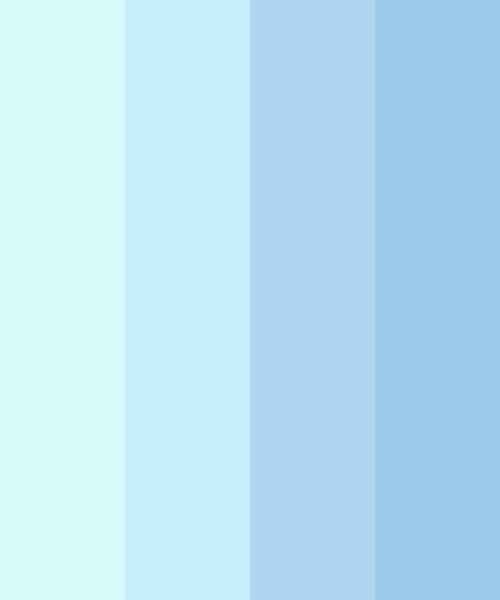 Blue color palette pastel tone texture Royalty Free Vector