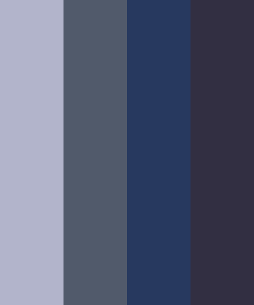 Color Schemer on X: voluted light navy equipotent neon red