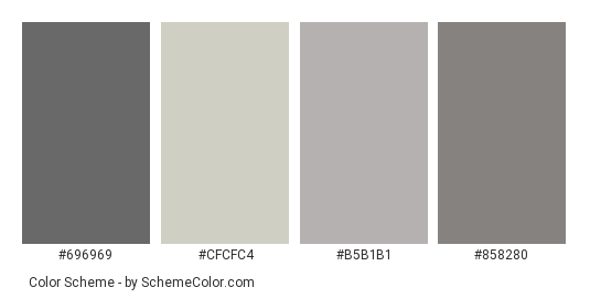 Grey Hair Color Scheme » Image » SchemeColor.com