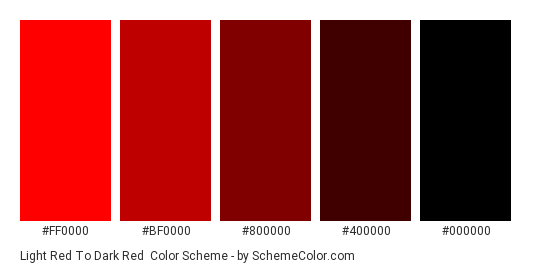 Dark Red Color, Codes and Facts – HTML Color Codes