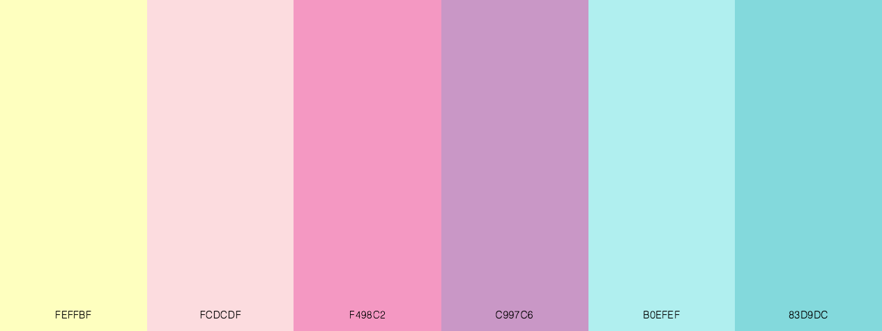 Collection Of Beautiful Pastel Color Schemes Blog